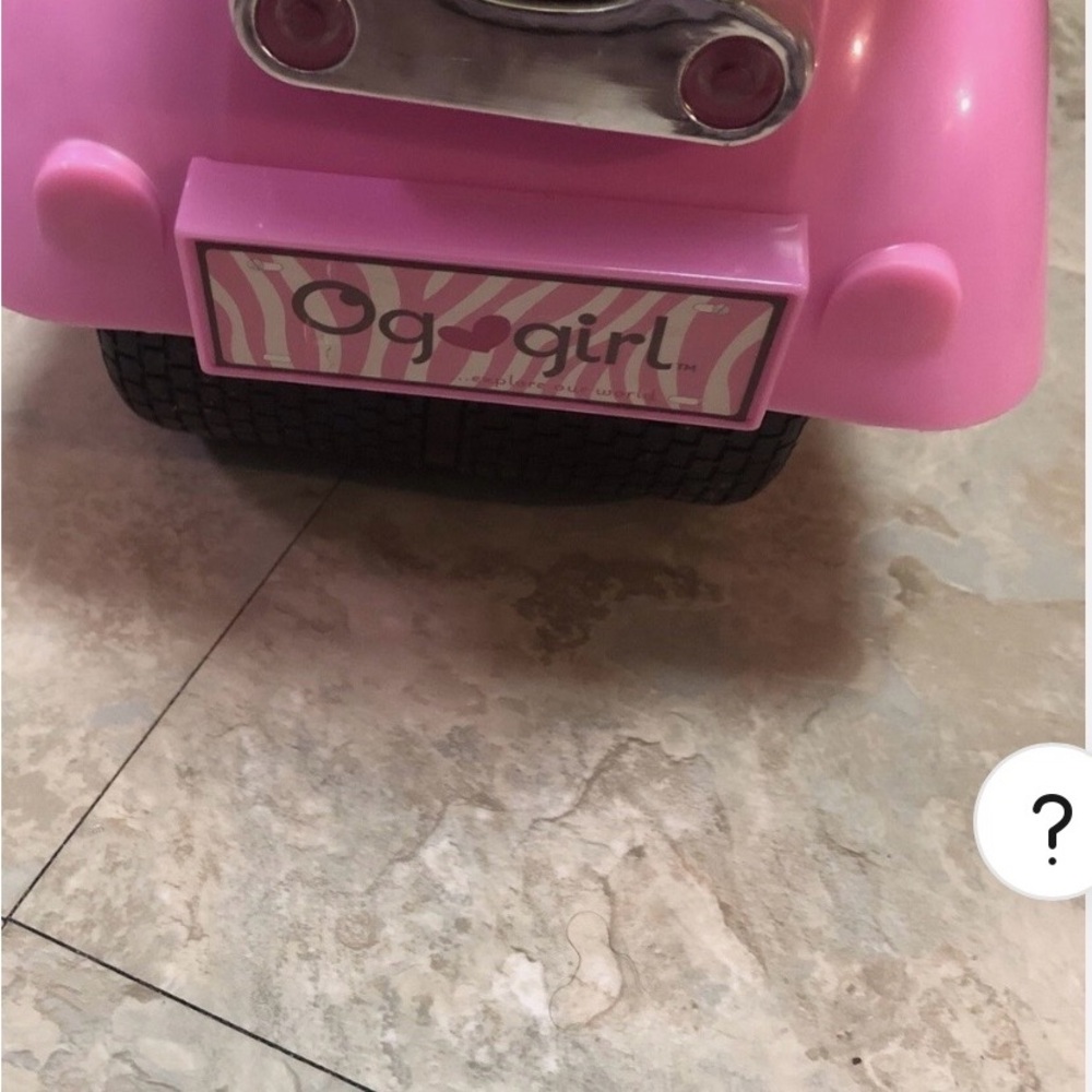 American girl scooter with helmet, brand new, for 18” AG doll